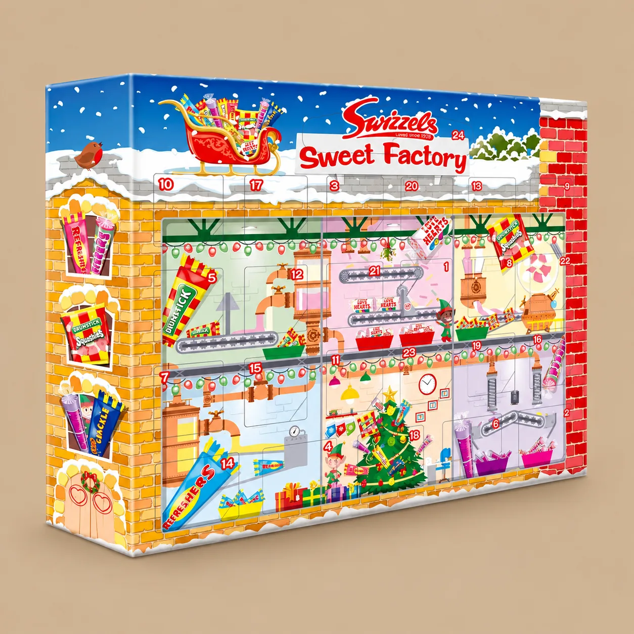 Swizzels Sweet Factory Matlow Advent Calendar: the shop's own photo