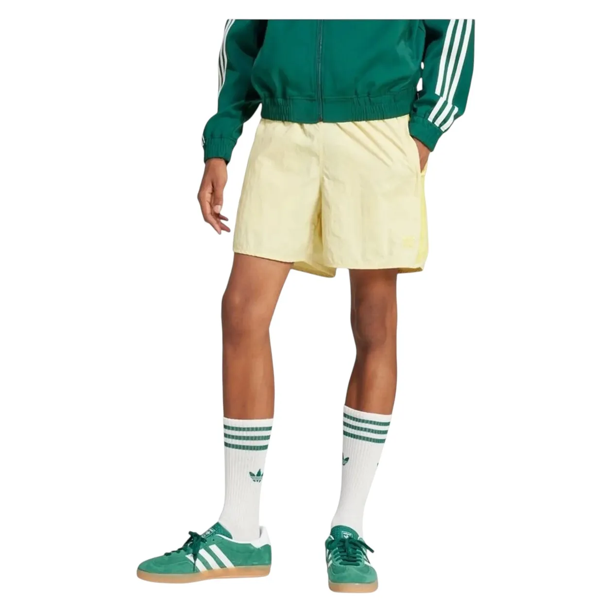 adidas Originals Adicolor Classics Sprinter Shorts - Powder Yellow / Pure Sulfur | Size: 3XL: the shop's own photo