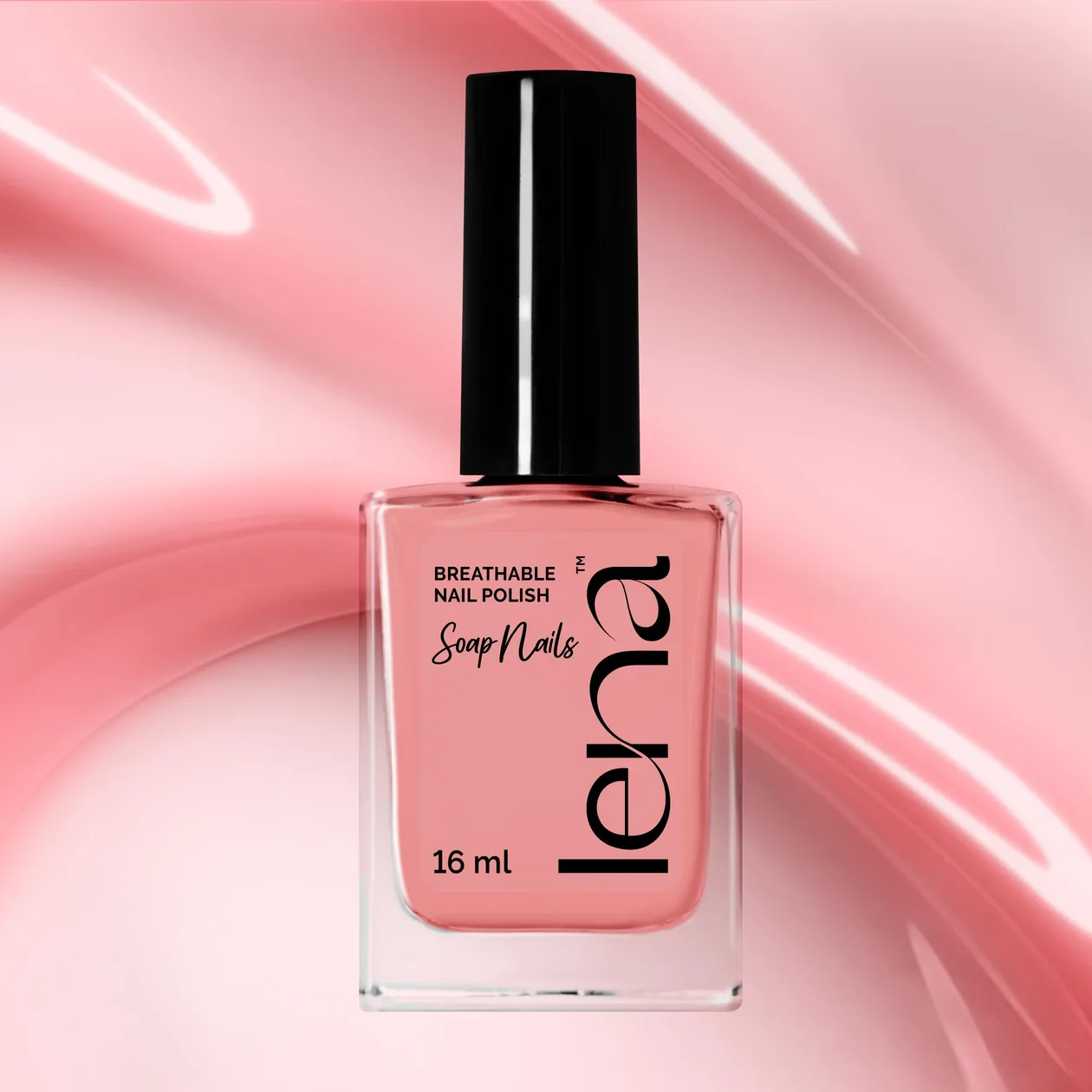 LENA Soap Nails – Breathable Nail Polish - Pink-ing of You - SN09: the shop's own photo
