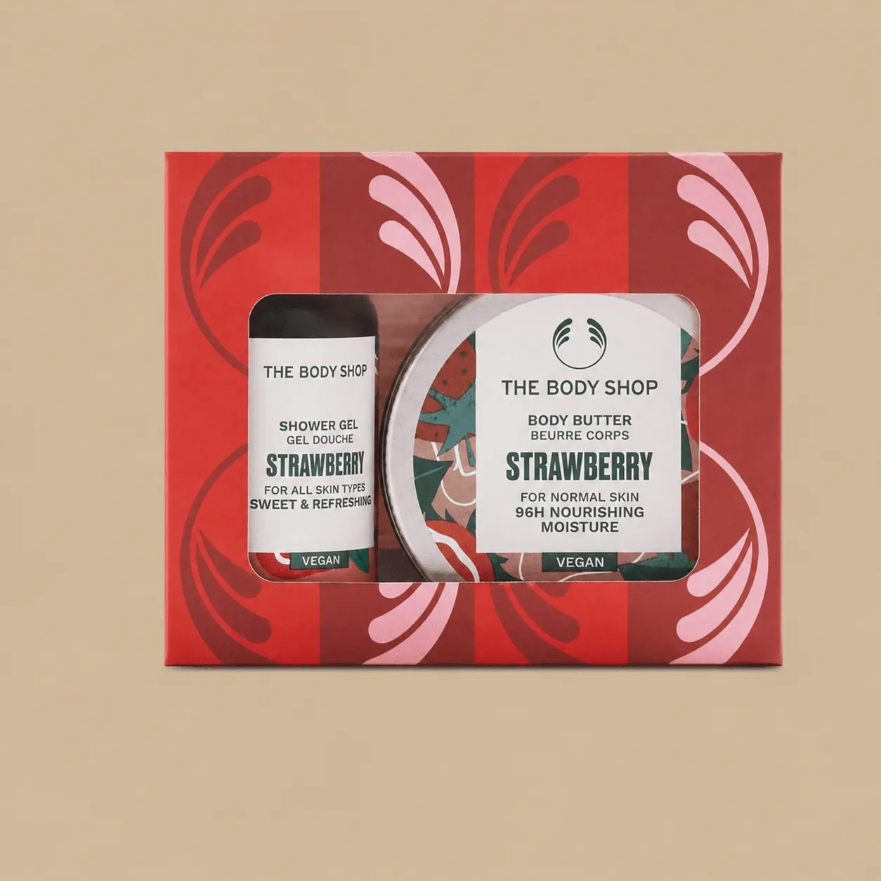 The Body Shop Strawberry Treats Set: the shop's own photo