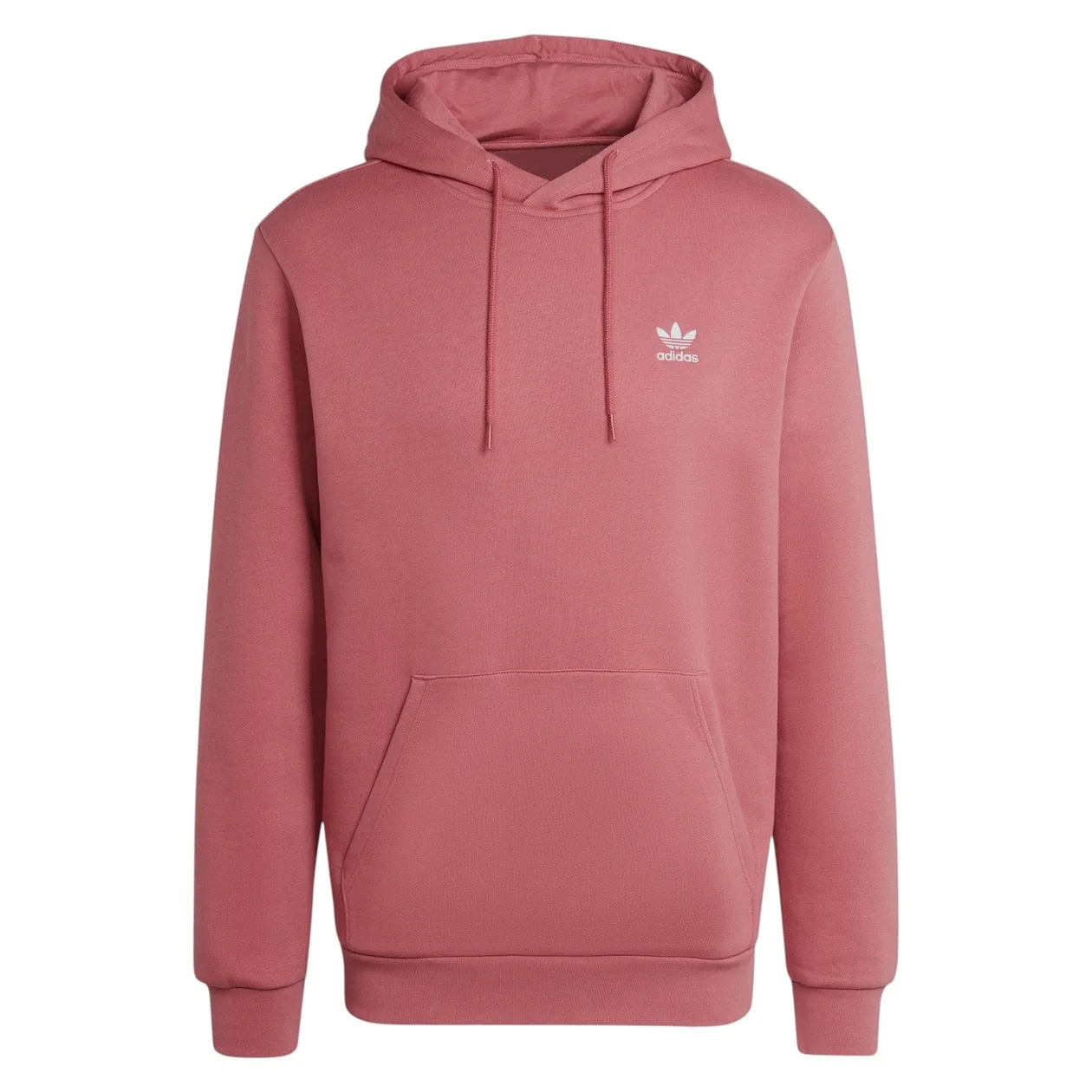 adidas Originals Men's Trefoil Essentials Hoodie - Pink | Size: XS: the shop's own photo