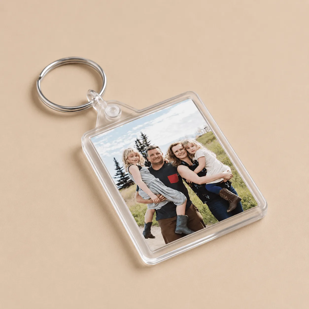 Custom Photo Keyring: the shop's own photo
