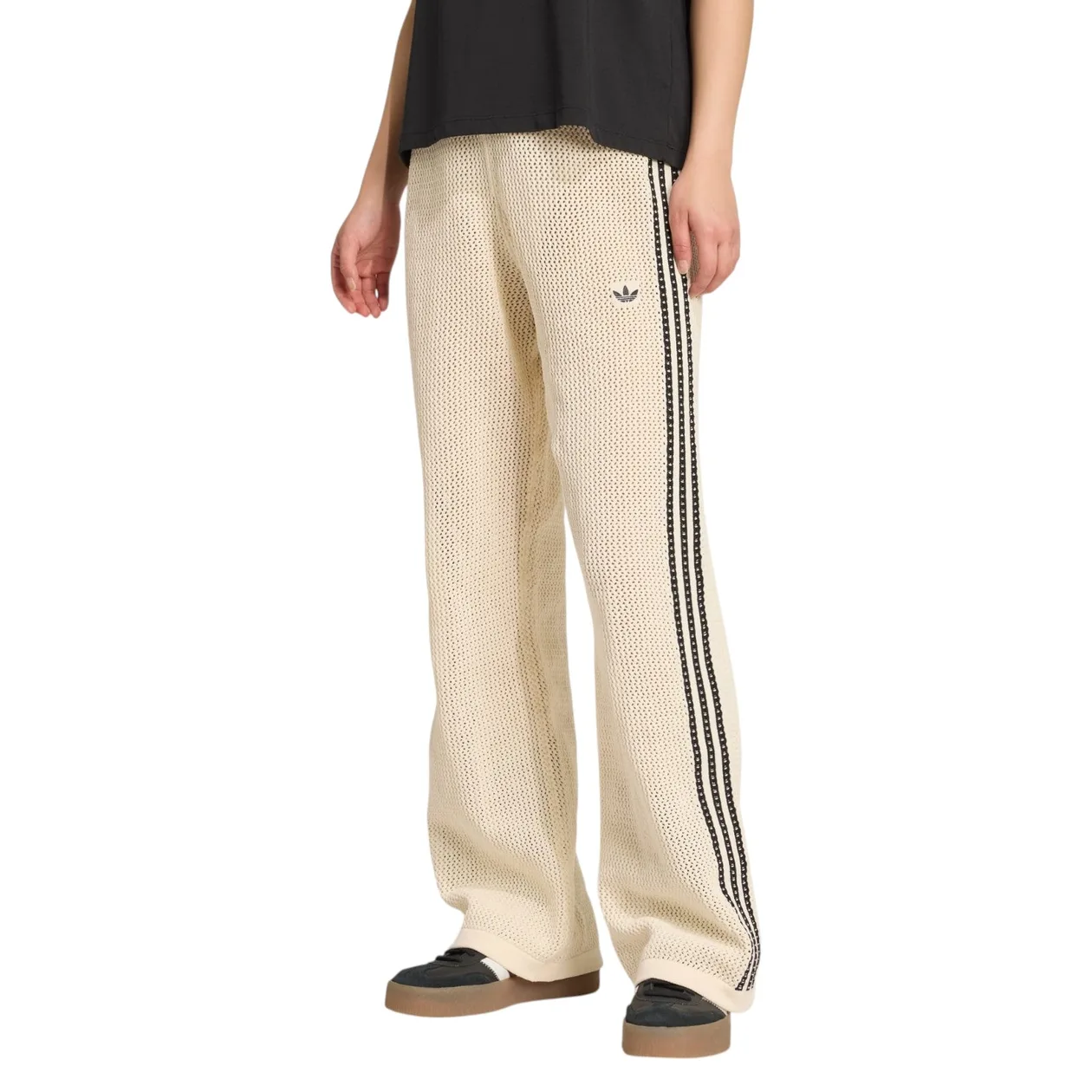adidas Originals Women's Premium Crochet Track Pants - Wonder White | Size: L: the shop's own photo