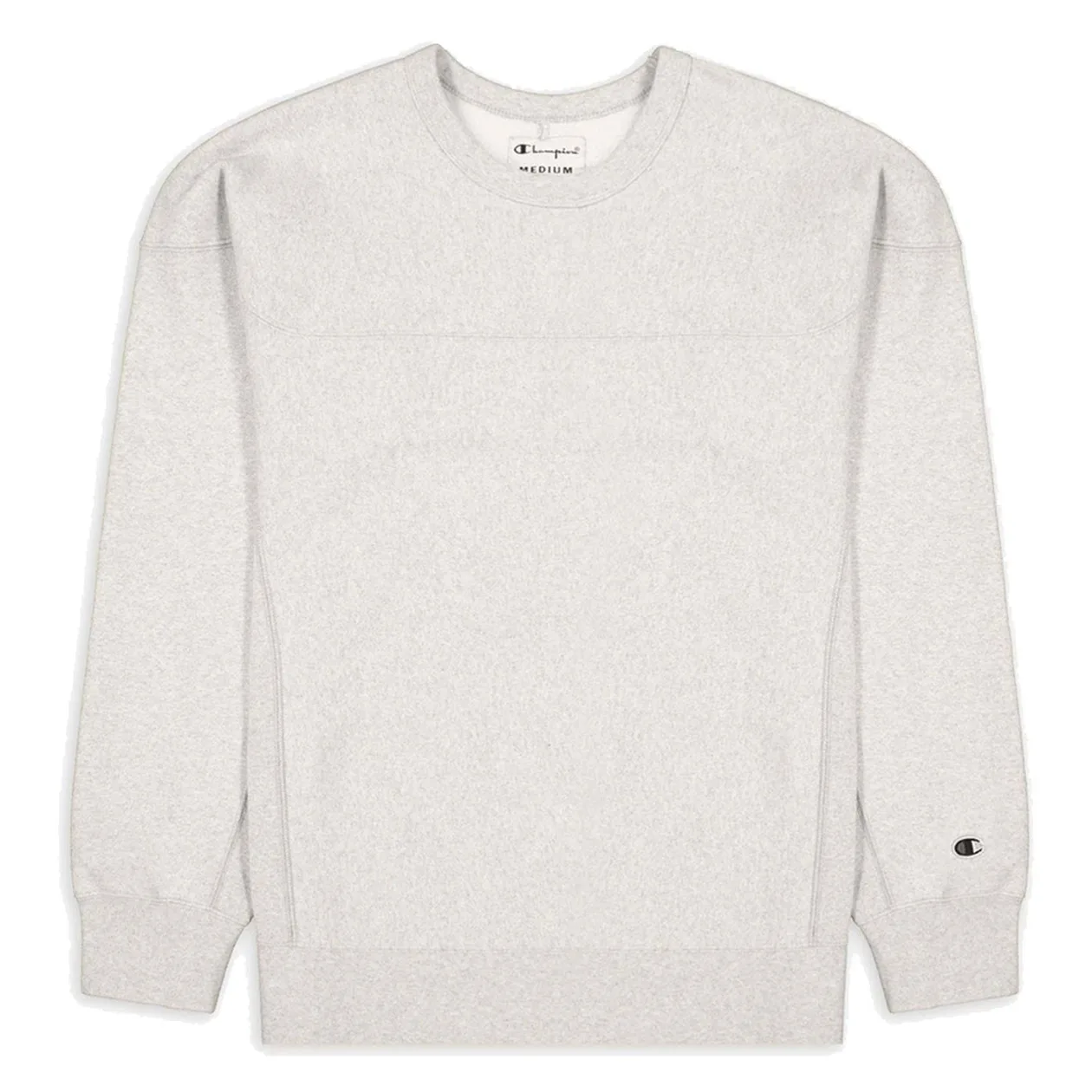 Champion Contemporary Garment Dyed Crew Sweat - Grey | Size: M: the shop's own photo