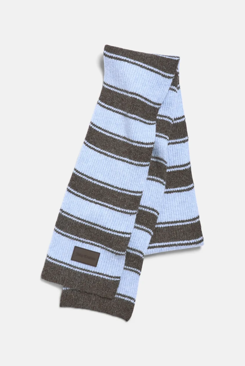 Java Stripe Knit Scarf - ONE / Brown: the shop's own photo
