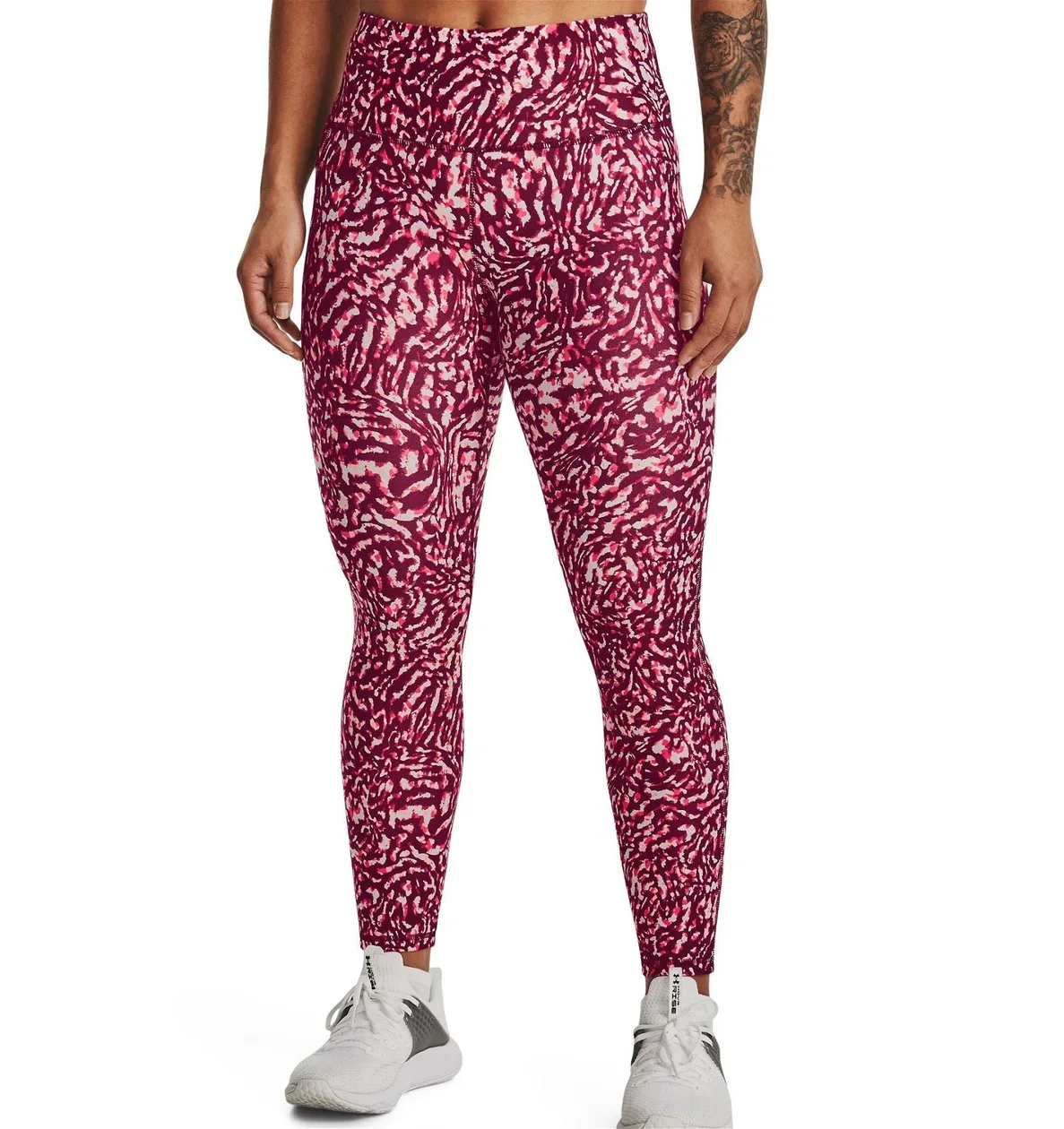 Under Armour Women's HeatGear Armour No-Slip Waistband Printed Leggings Tights | Size: XS: the shop's own photo