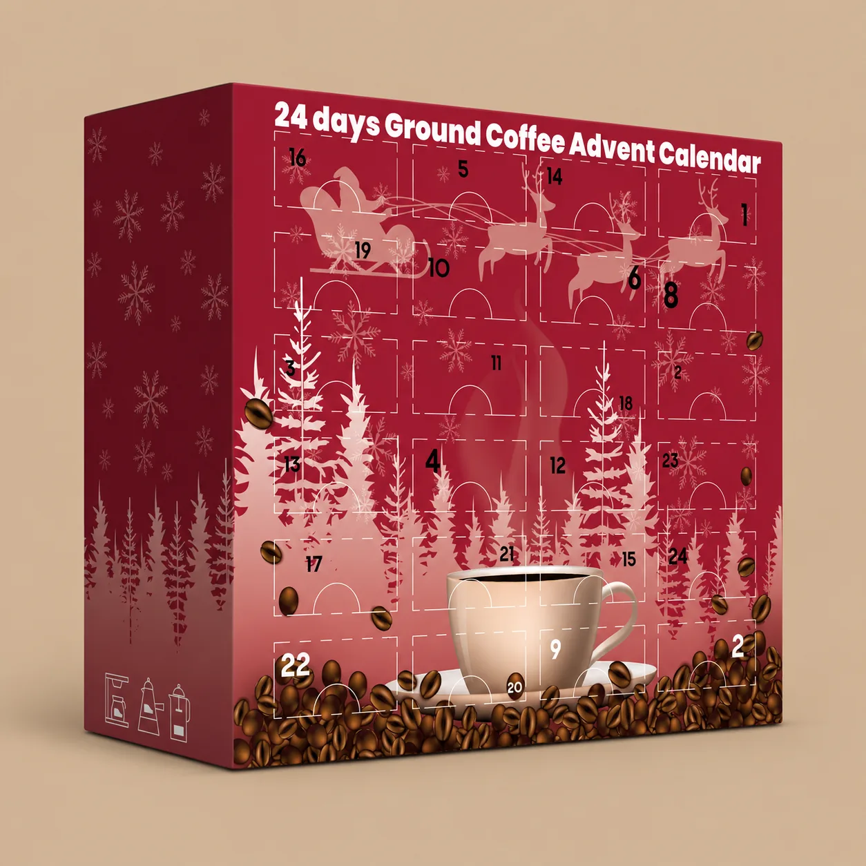 Baytrade Gourmet Christmas Coffee Advent Calendar: the shop's own photo