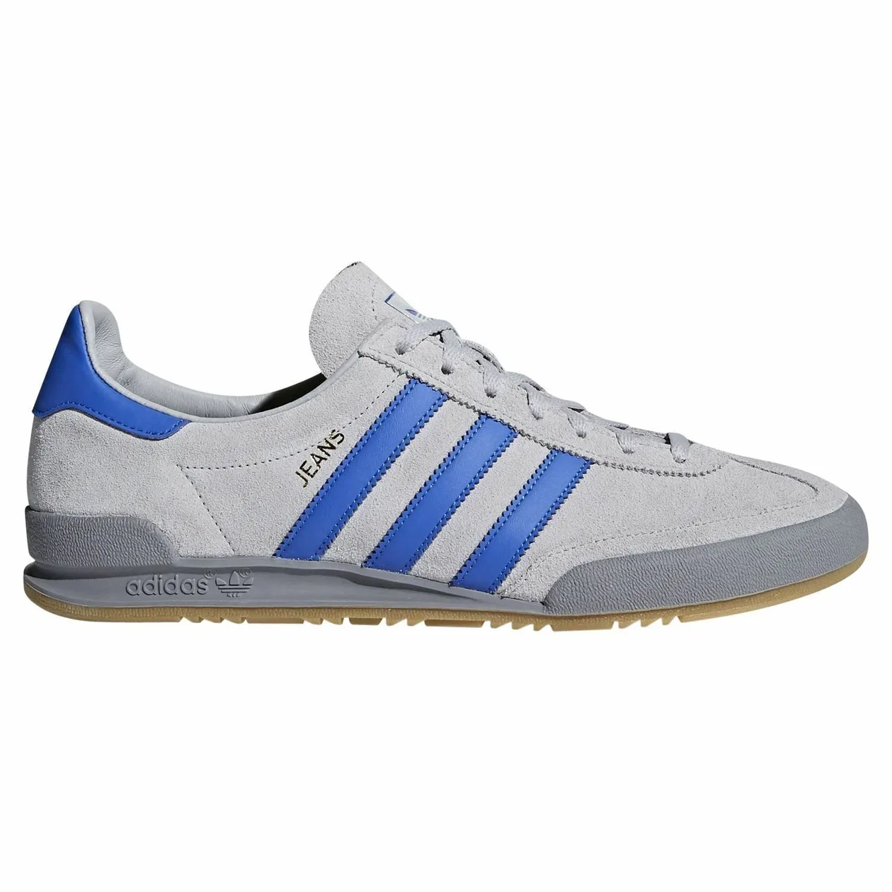 adidas Originals Jeans Trainers - Grey Two / Hi-Res Blue | Size: 7: the shop's own photo