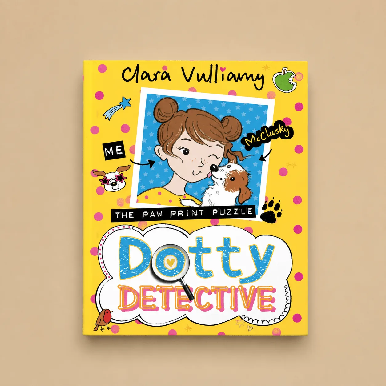 Dotty Detective: The Paw Print Puzzle: the shop's own photo