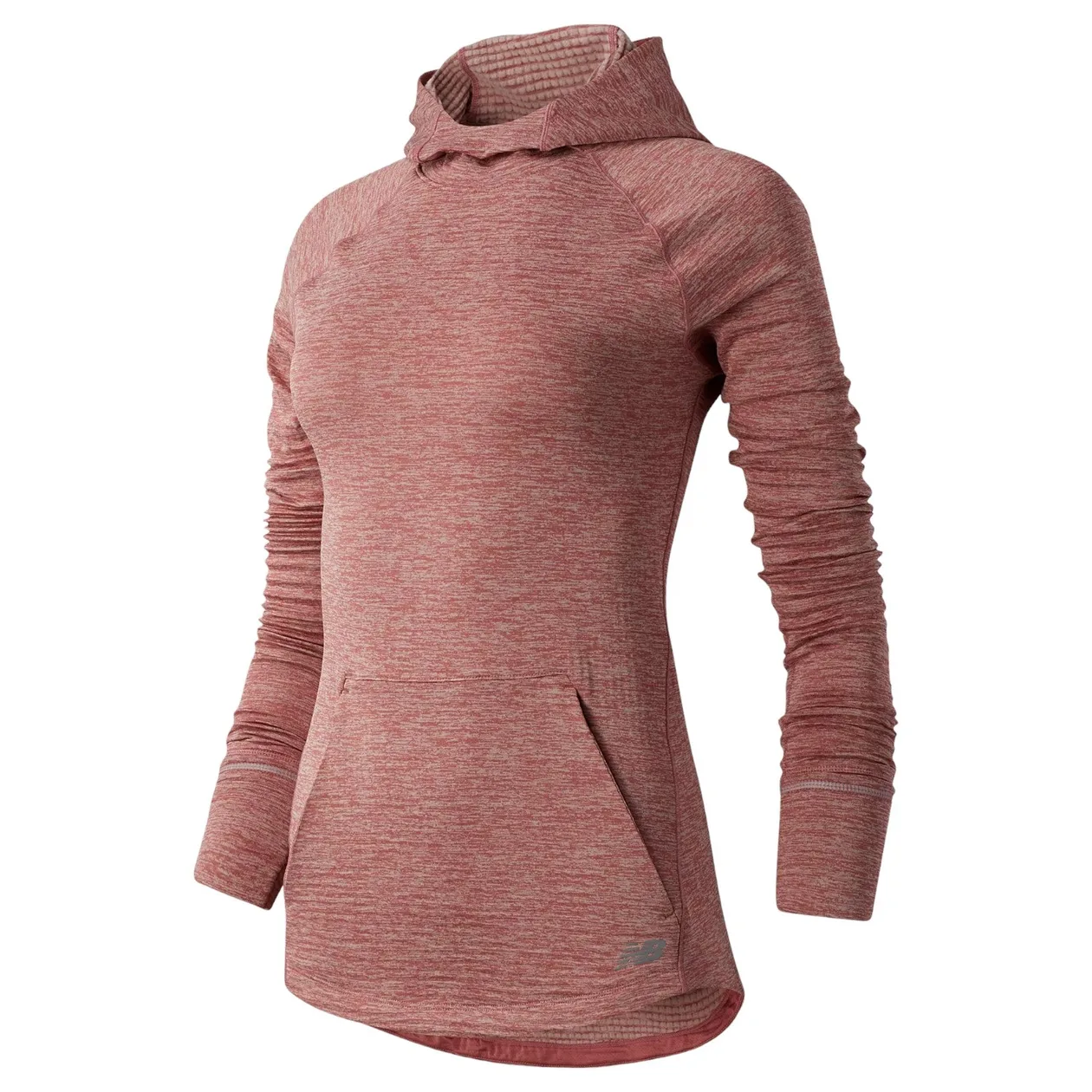 New Balance Womens Heat Grid Hoodie - Red | Size: XS: the shop's own photo