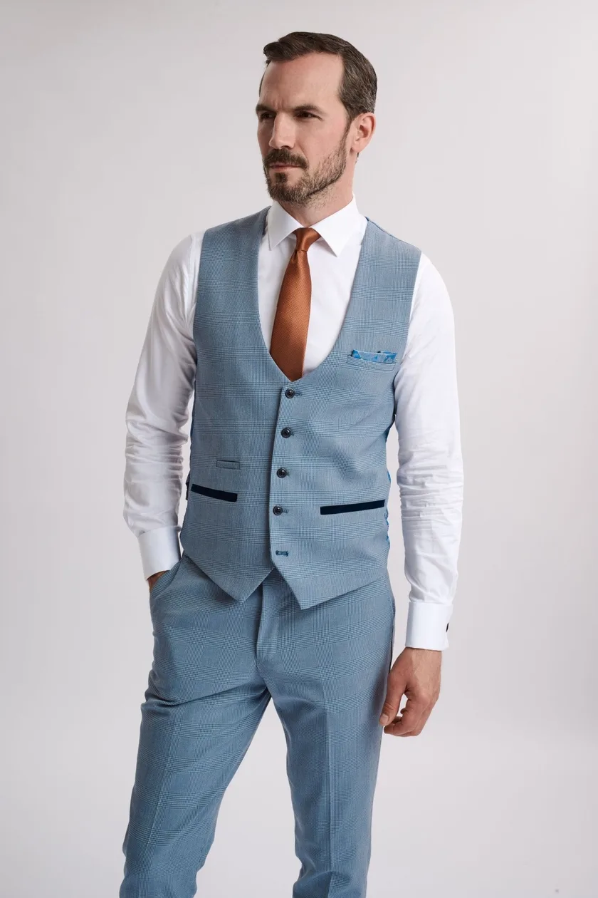 Bromley Sky Waistcoat: the shop's own photo