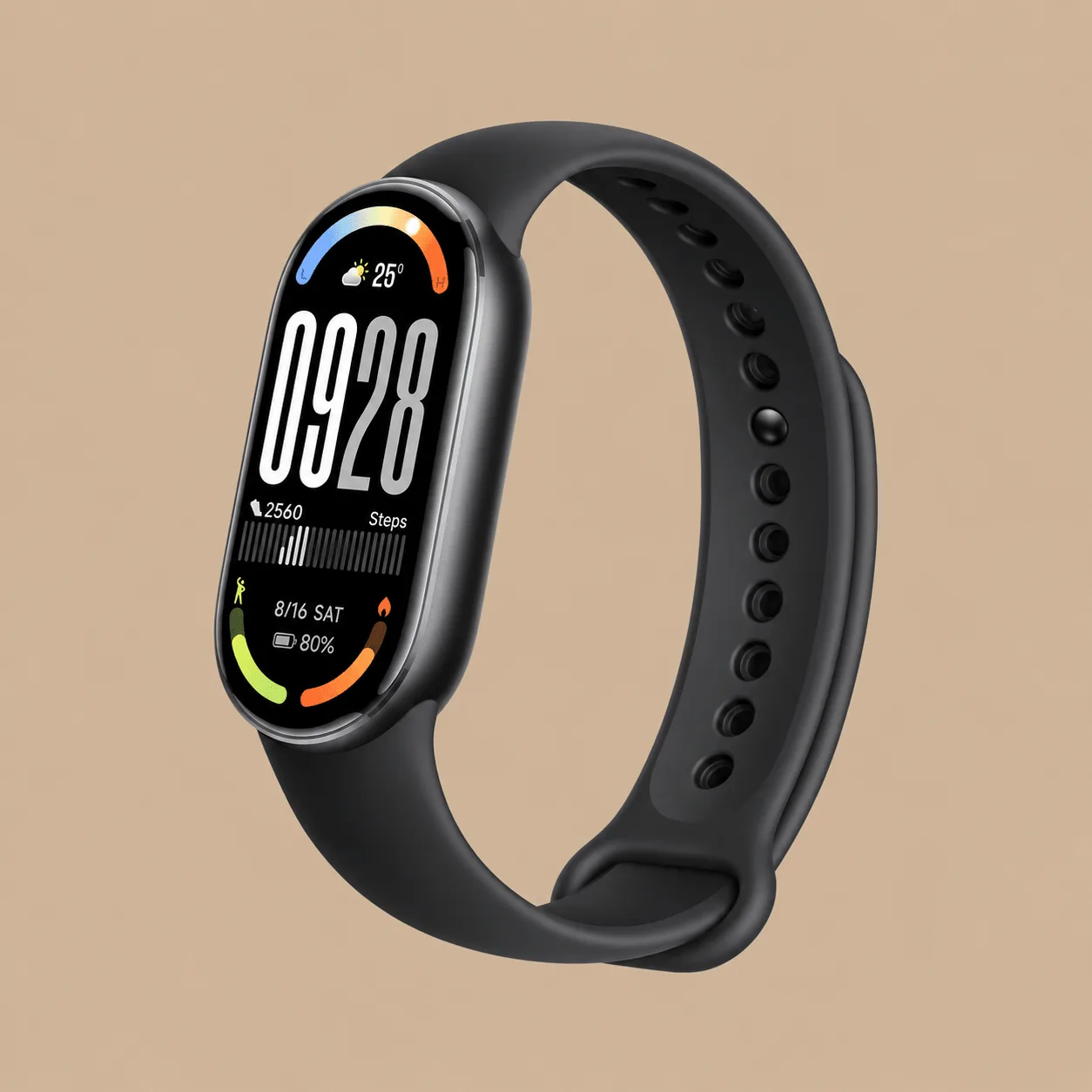 XIAOMI Smart Band 10, Midnight Black: the shop's own photo