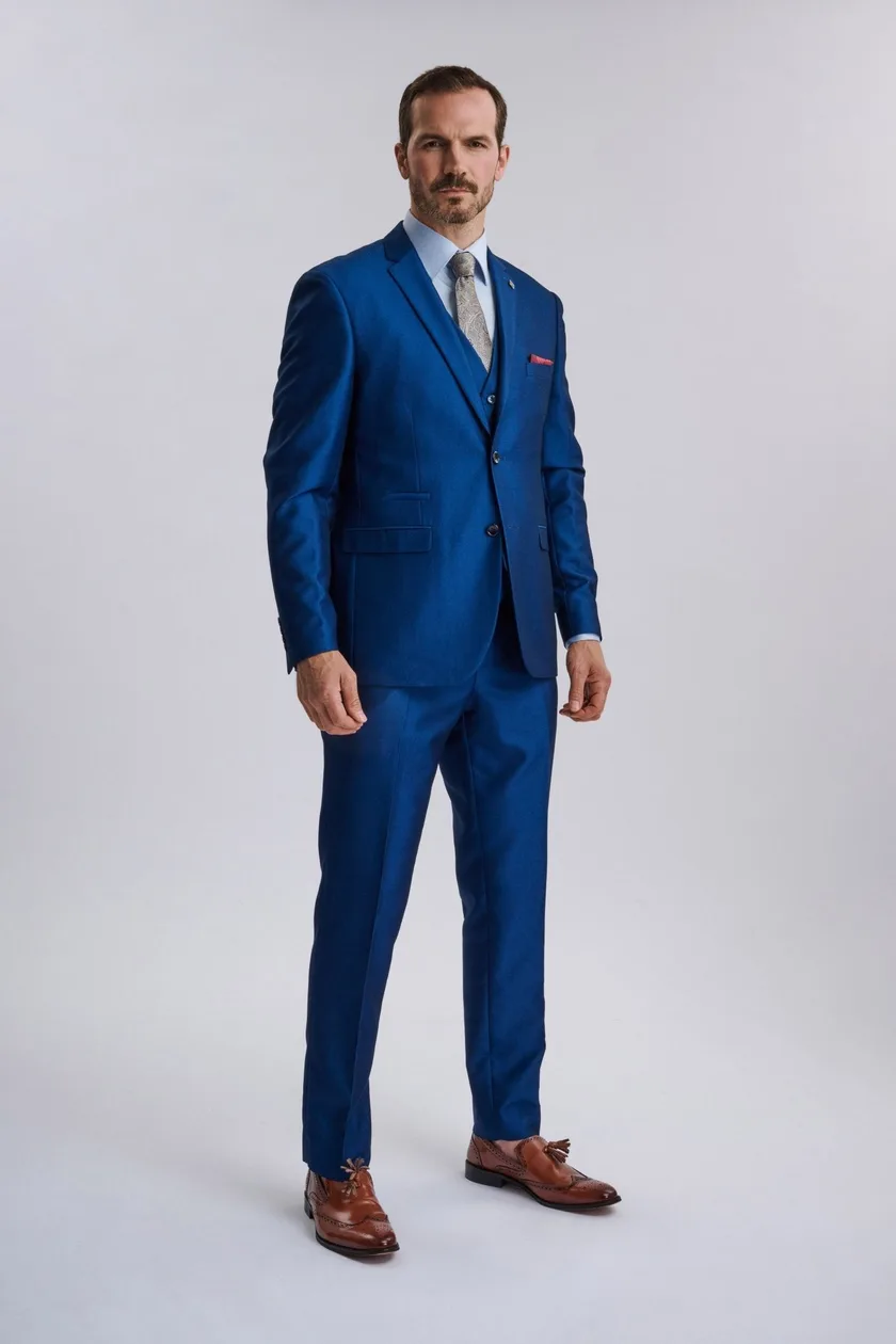 Kingsley Blue Three Piece Suit: the shop's own photo