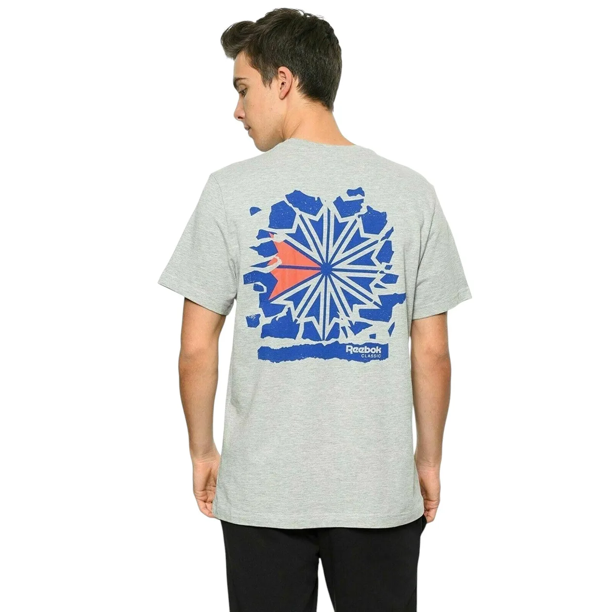 Reebok Classics Retro Pocket T-Shirt - Grey | Size: S: the shop's own photo