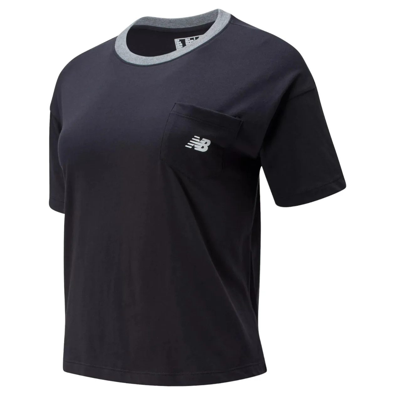 New Balance Chest Logo Short Sleeve Tee - Black | Size: 2XL: the shop's own photo