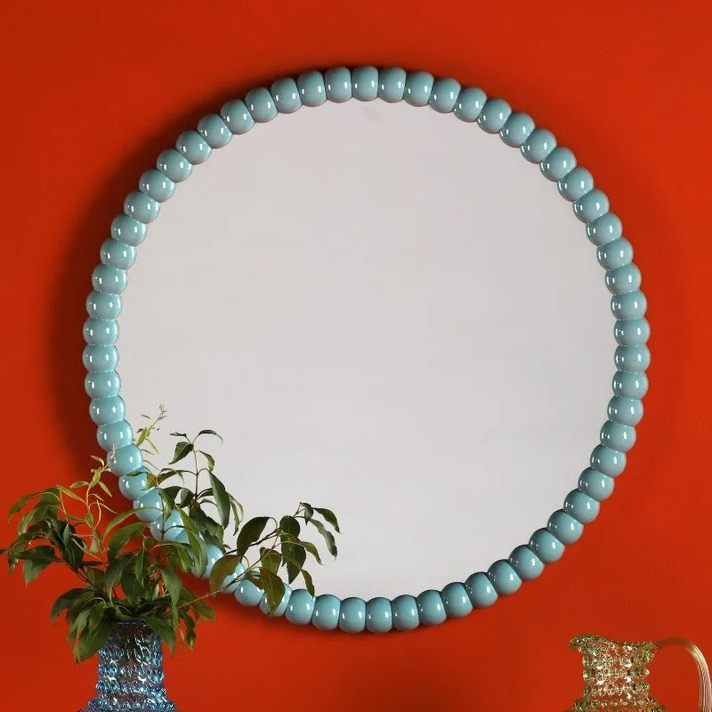 Dar Lighting Ruan Blue Bobble Frame Mirror 70 cm: the shop's own photo
