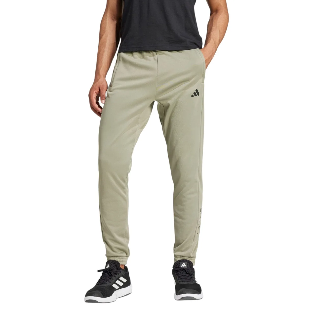 adidas Train Essentials Camo Training Pants - Green | Size: L: the shop's own photo