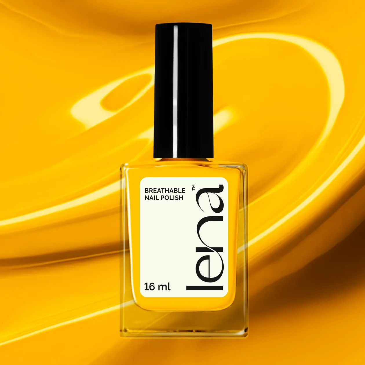 LENA Breathable Nail Polish - Yellow Blush - LE88: the shop's own photo