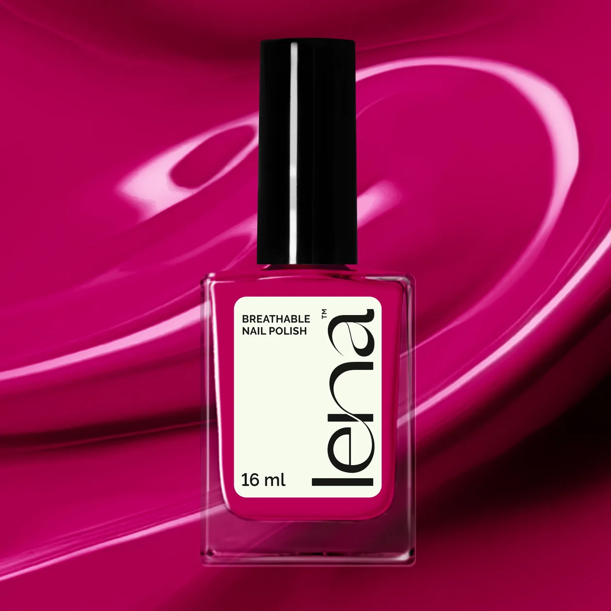 LENA Breathable Nail Polish - Hijarbie Pink - LE10: the shop's own photo