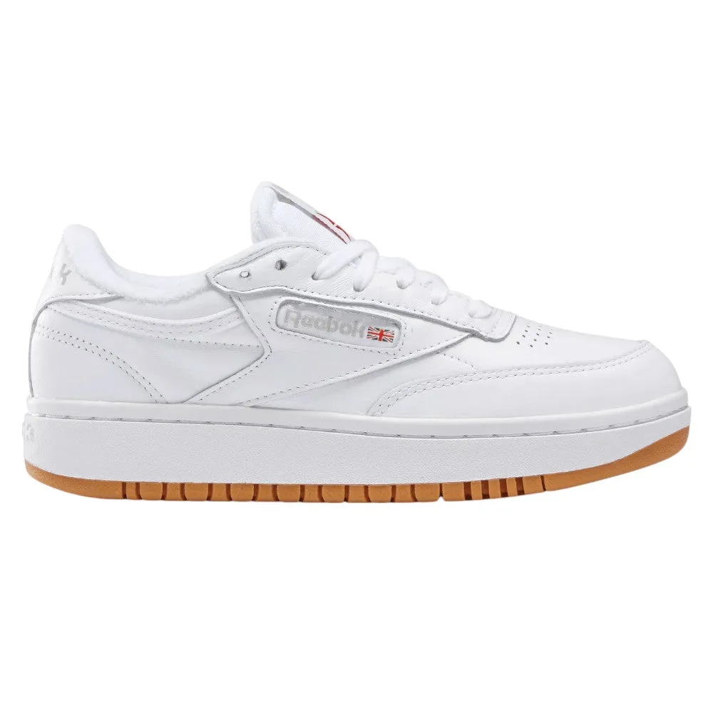 Reebok Women's Club C Double Shoes - White Gum | Size: 3.5: the shop's own photo