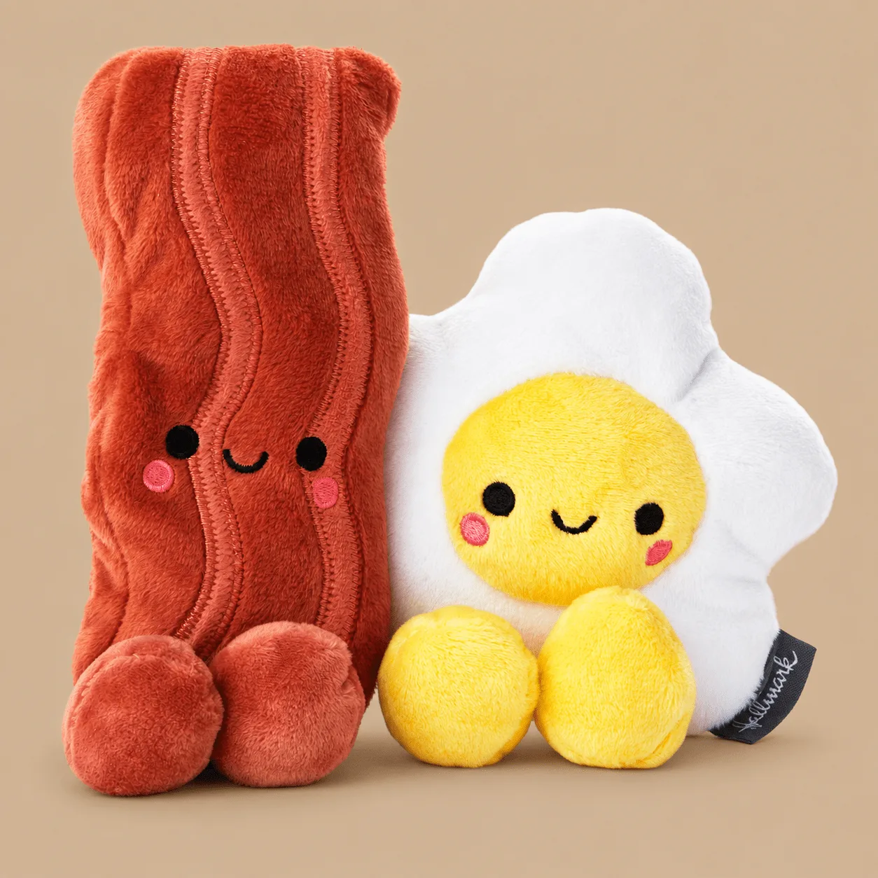 Hallmark Better Together Bacon and Egg Plush Pair: the shop's own photo