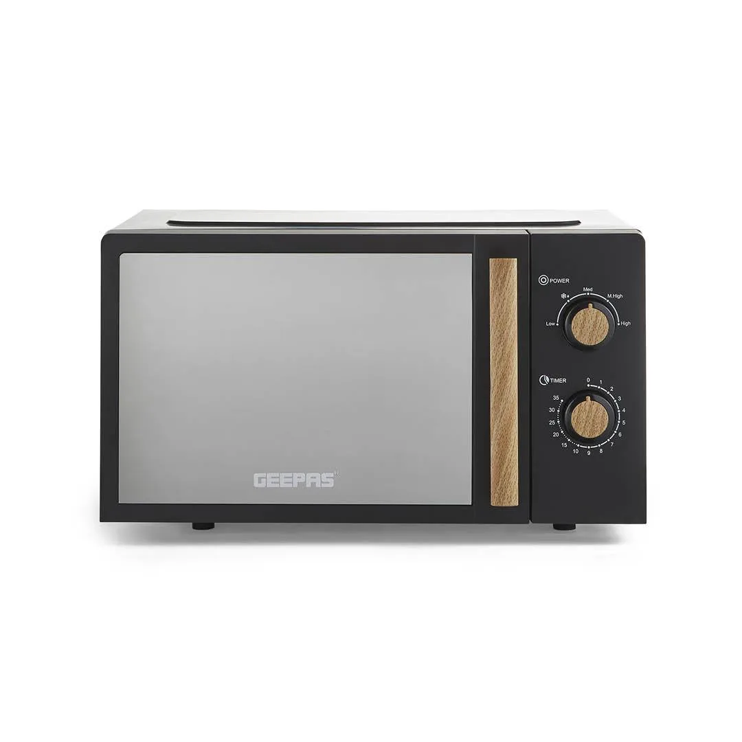 20L Black NordiQ Solo Microwave Oven With 5 Power Modes 700W: the shop's own photo