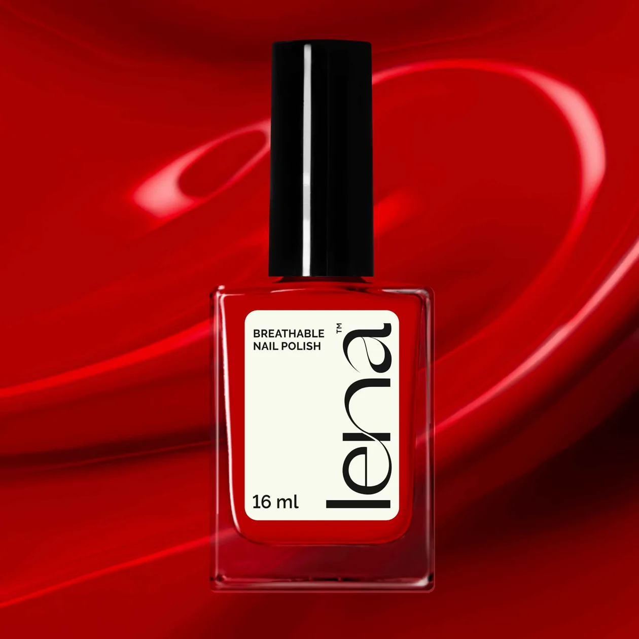 LENA Breathable Nail Polish - Seeing Red - LE43: the shop's own photo
