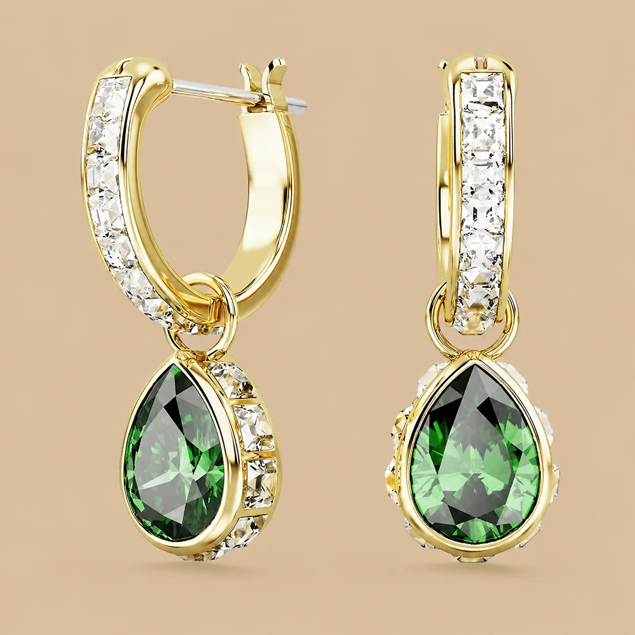 Swarovski Chroma Drop Earrings: the shop's own photo