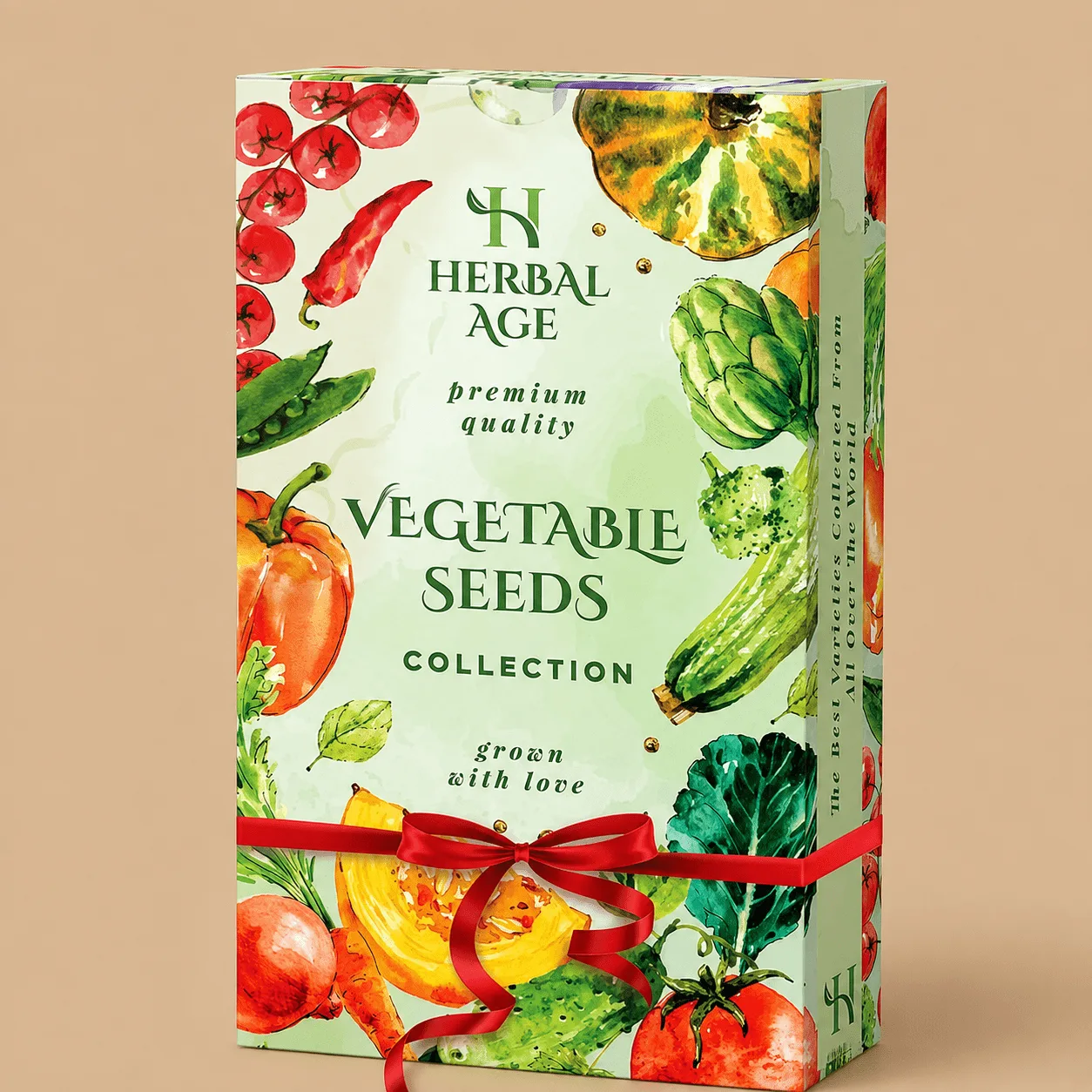 Herbal Age Vegetable Seed Box: the shop's own photo