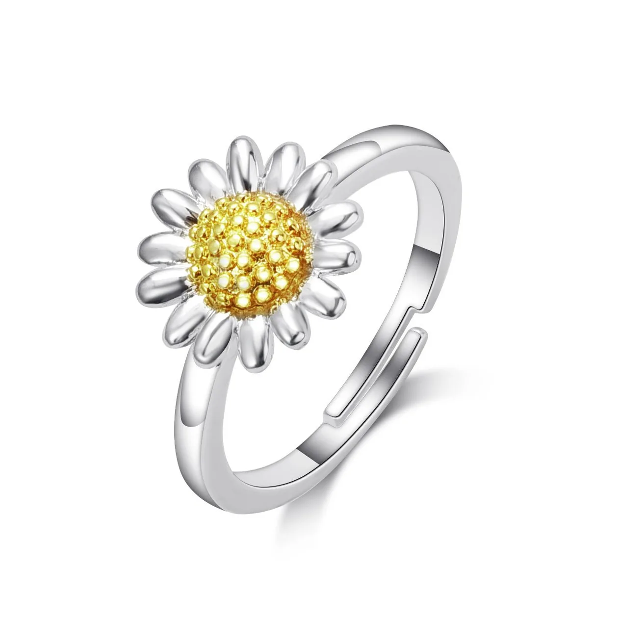 Adjustable Daisy Ring: the shop's own photo
