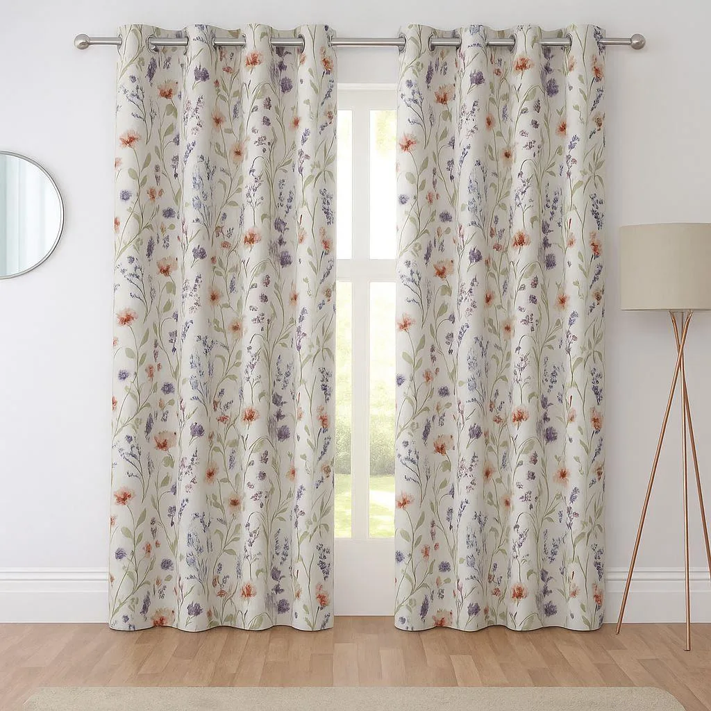 Eyelet Hampshire Multi Eyelet Curtains - 46" x 54": the shop's own photo