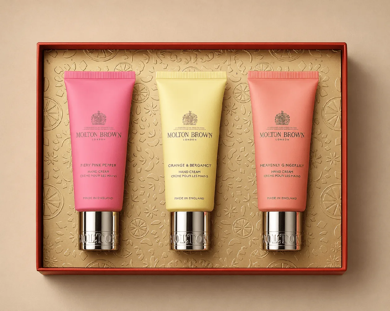 Molton Brown Hand Cream Set: the shop's own photo