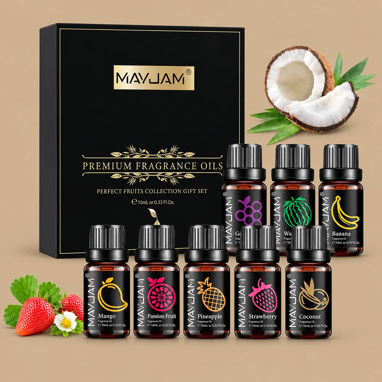 MAYJAM Fruity Fragrance Oil Set: the shop's own photo