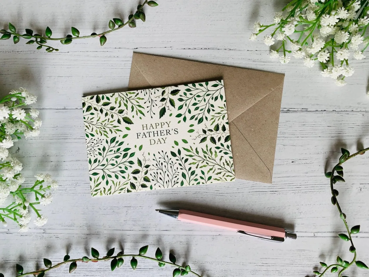 Happy Father’s Day Greeting Card: the shop's own photo