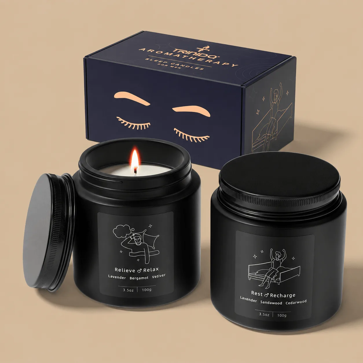 TRINIDa Sleep Candle: the shop's own photo