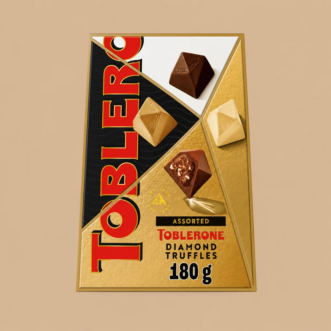 Toblerone Diamond Chocolate Truffles Gift Box 180g: the shop's own photo