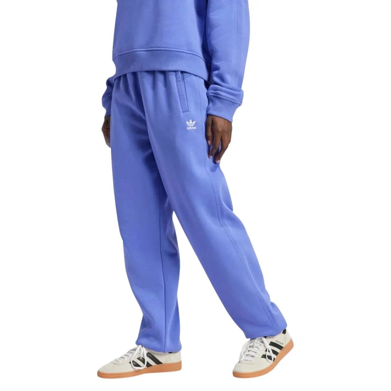 adidas Originals Women's Essentials Fleece Loose Joggers - Semi Cobalt Blue | Size: XS: the shop's own photo