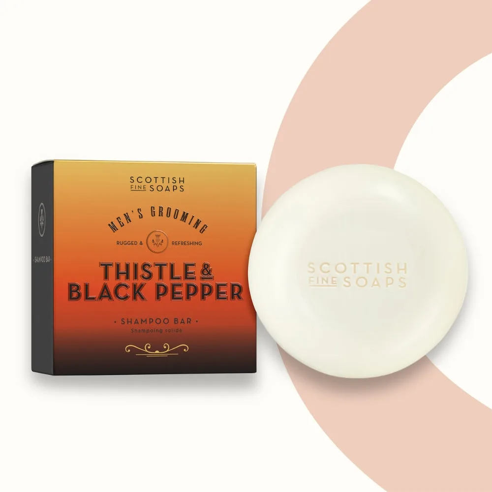 Thistle & Black Pepper Shampoo Bar 100g: the shop's own photo