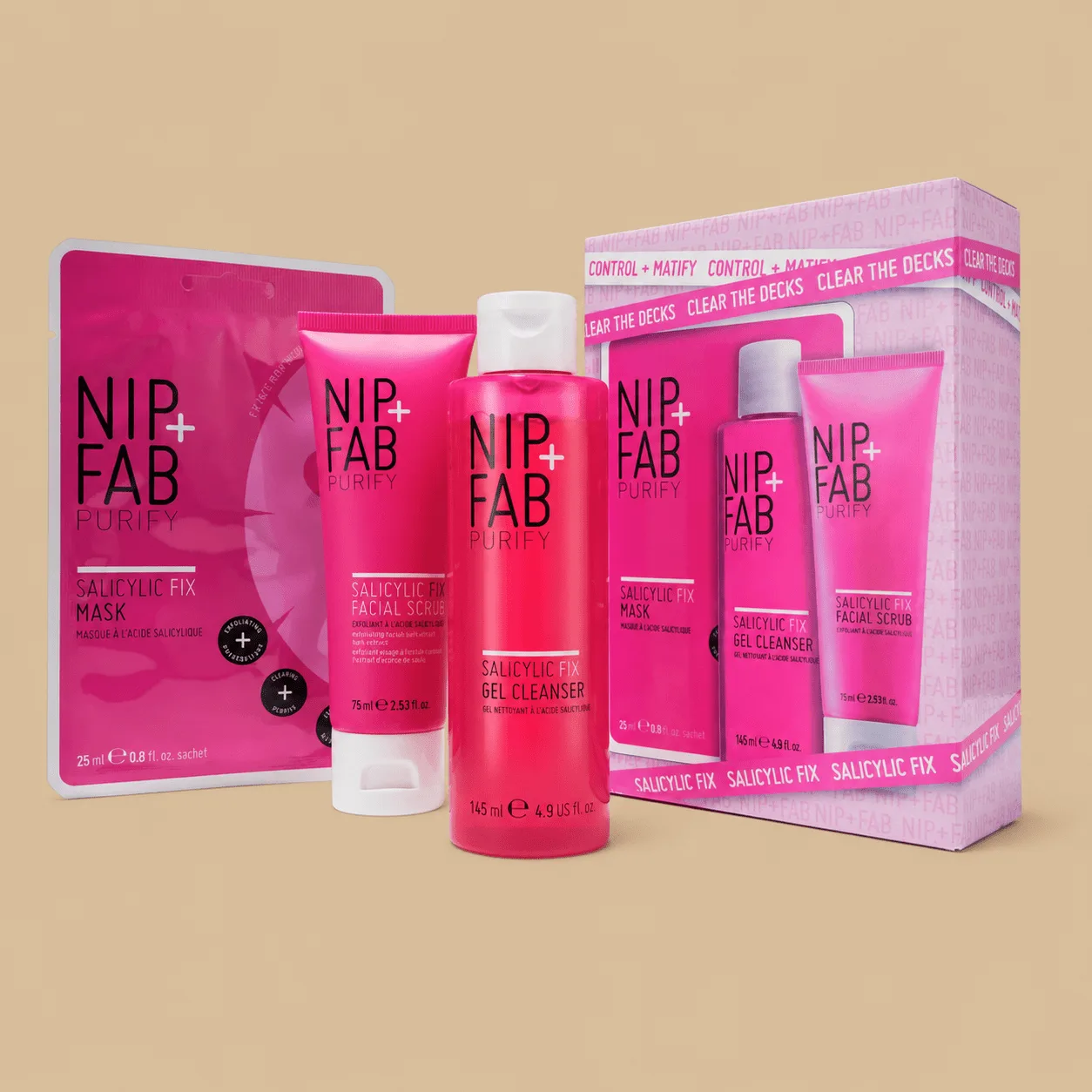 Nip + Fab Clear The Decks Skincare Set: the shop's own photo
