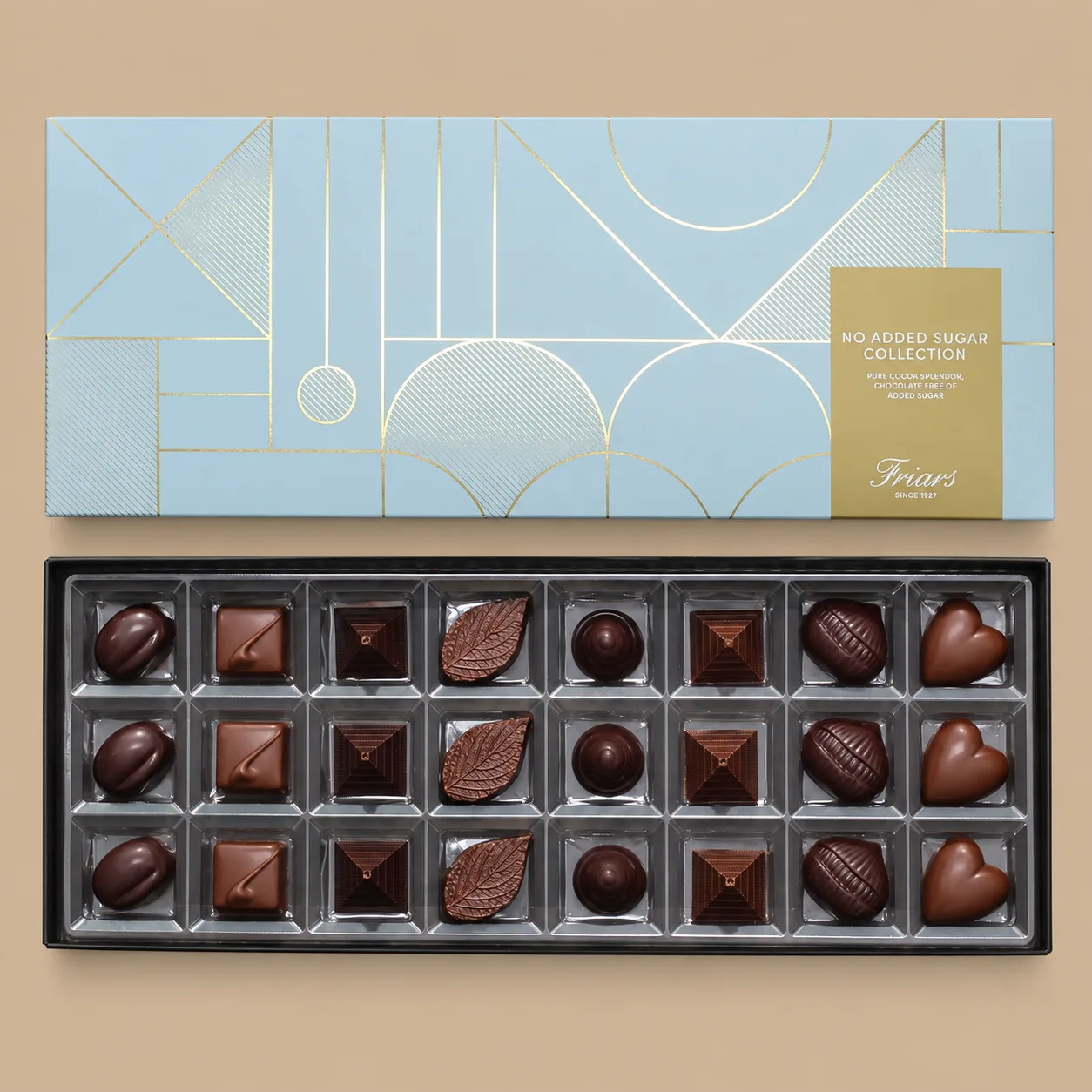 Friars Premium No Added Sugar Chocolate Selection Box 24s: the shop's own photo