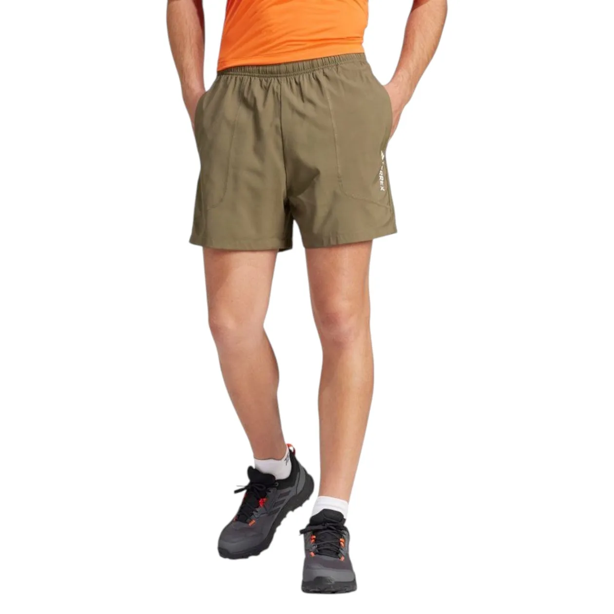 adidas Men's Terrex Multi Shorts - Green | Size: XL: the shop's own photo