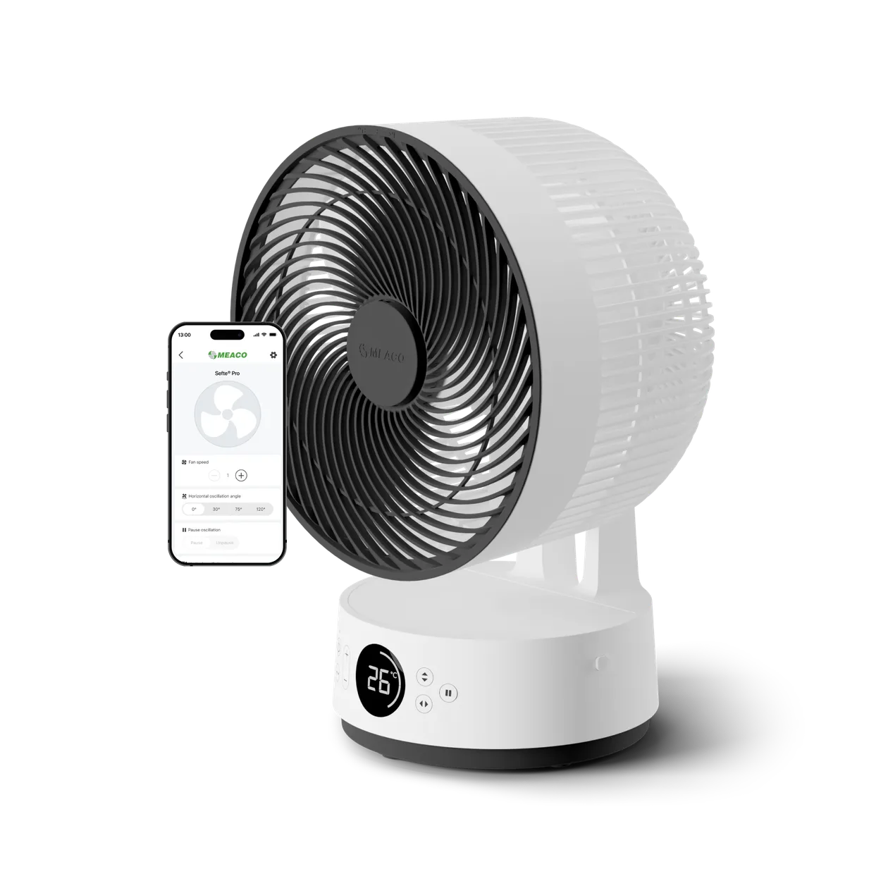 MeacoFan Sefte® Pro 10" Table Air Circulator with Storage Bag: the shop's own photo