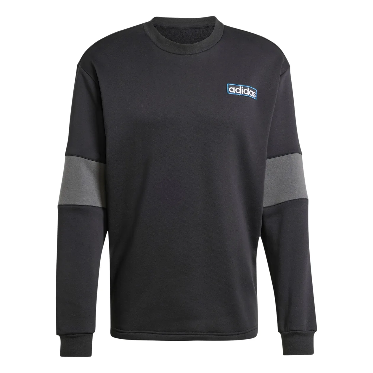 adidas Originals Men's Adibreak Crew Sweatshirt - Black | Size: 2XL: the shop's own photo