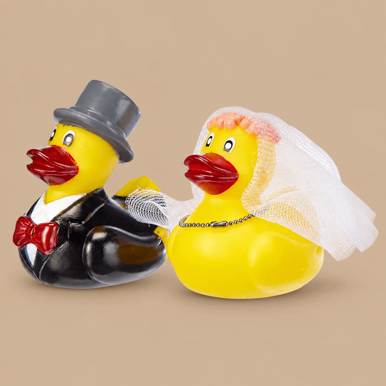 Mr & Mrs Duck Figurine Set: the shop's own photo