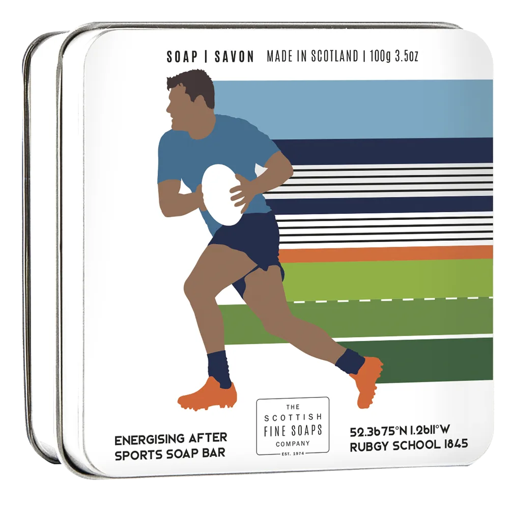 Rugby - Soap in a Tin - 100g: the shop's own photo