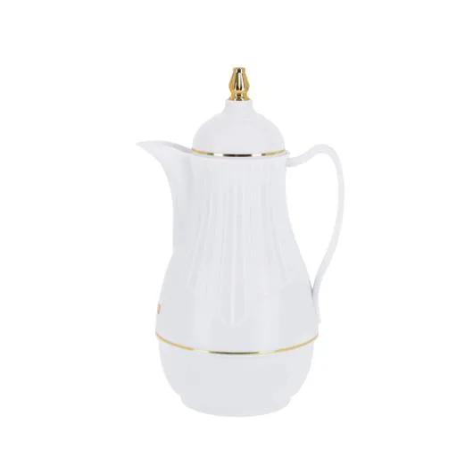 1L White Glass Vacuum Insulated Flask Jug: the shop's own photo