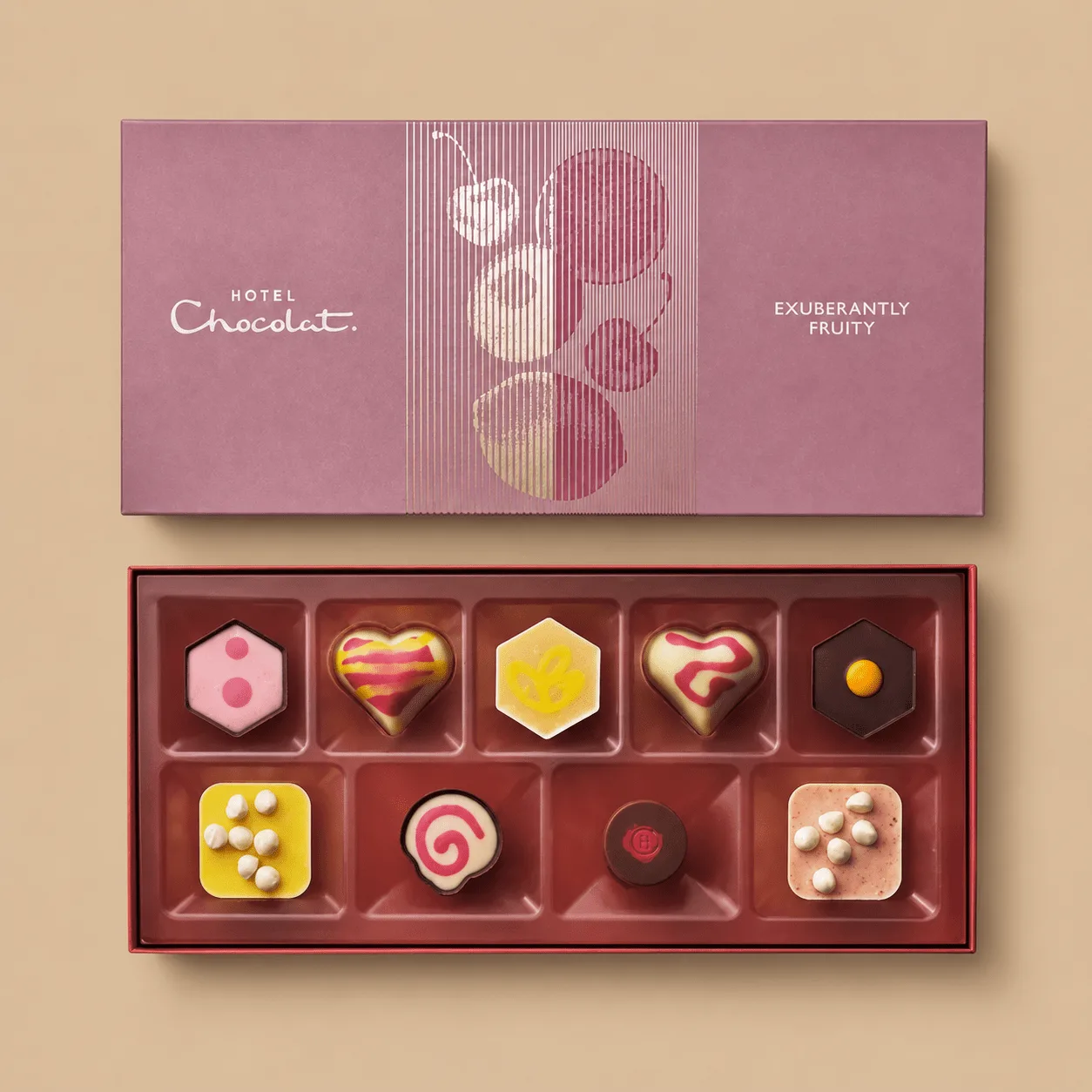 Hotel Chocolat Exuberantly Fruity Box: the shop's own photo