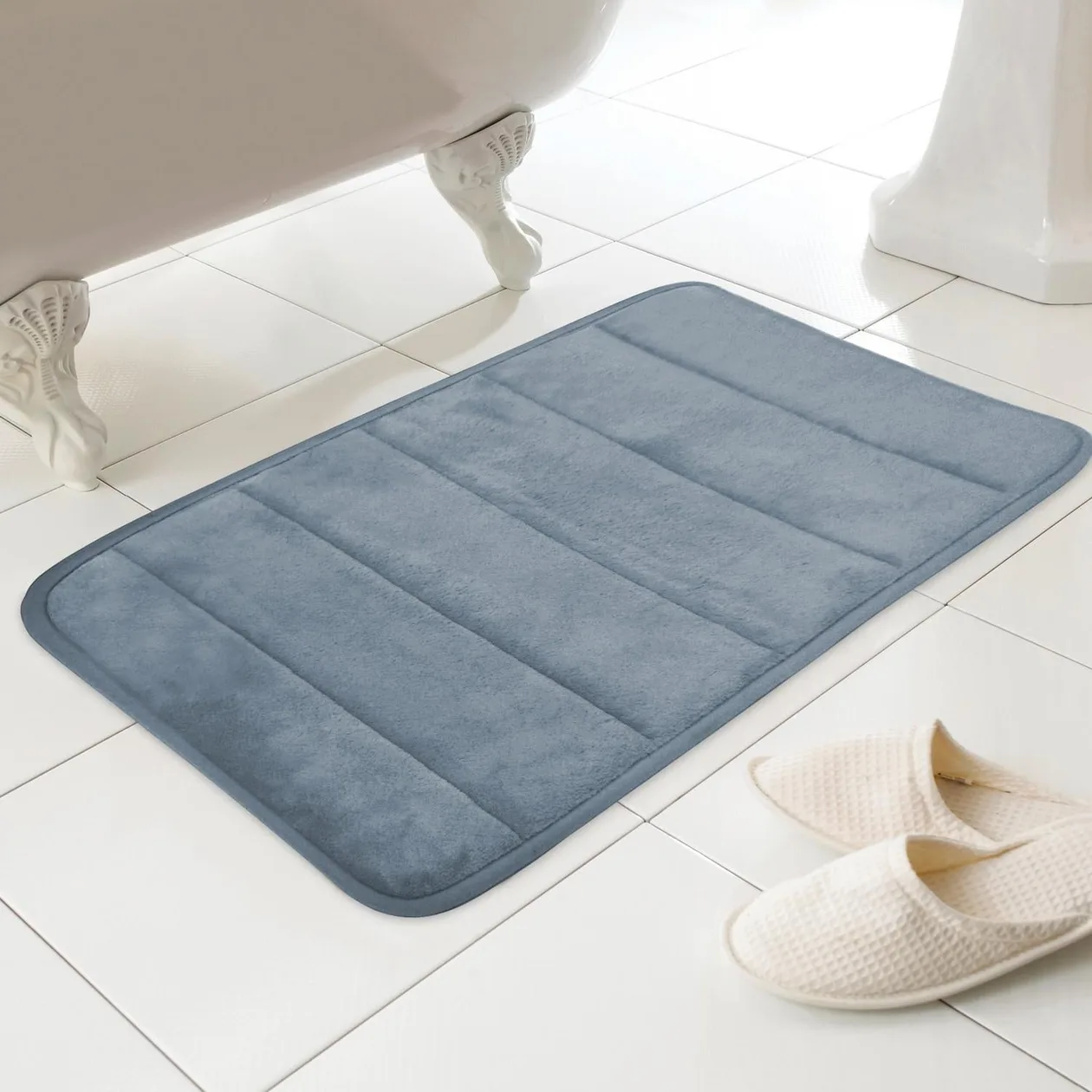 Everyday Design Memory Foam Bath Mats - Blue: the shop's own photo