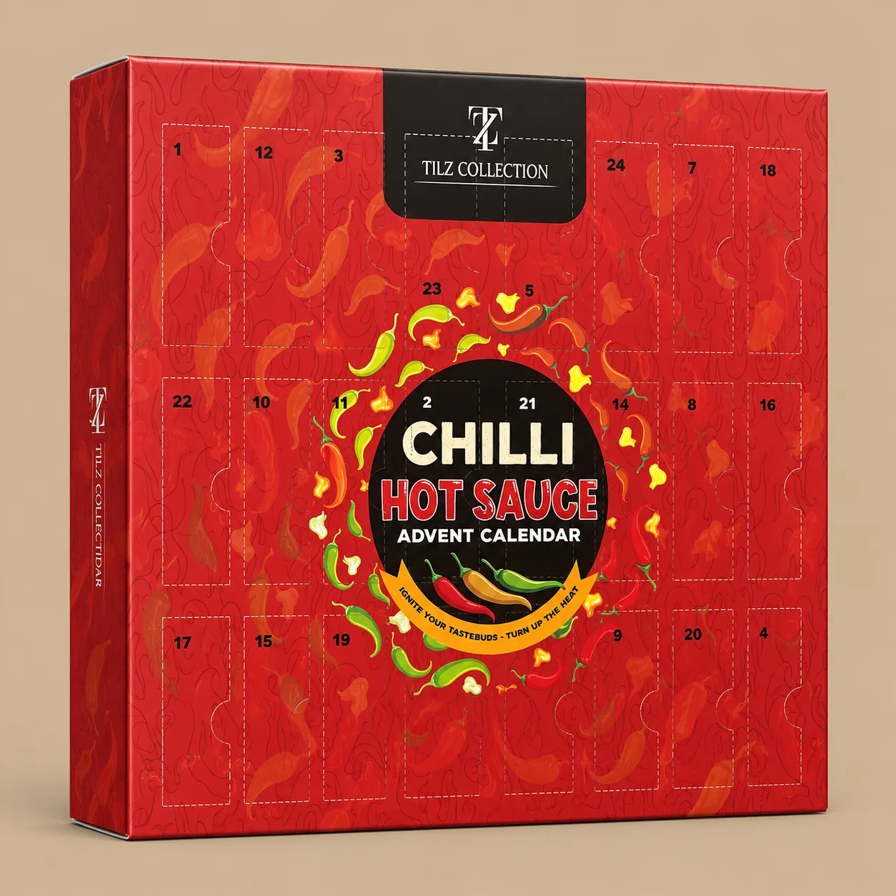 Tilz Chilli Advent Calendar: the shop's own photo
