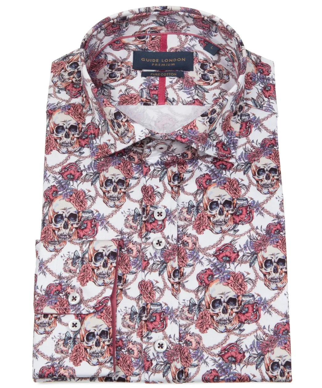 Skulls and Roses Long Sleeve Shirt: the shop's own photo